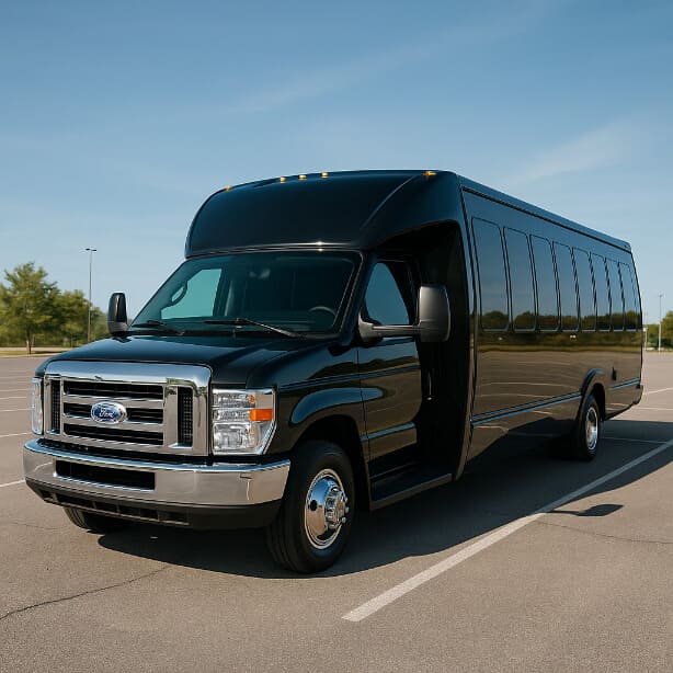 Charter Bus Rental League City 18 Passenger Minibus